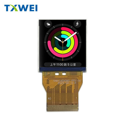 বর্গক্ষেত্র 1.54-ইঞ্চি RGB ইন্টারফেস 320 * 320 ছোট আকারের এলসিডি ডিসপ্লে স্ক্রিন 700nits