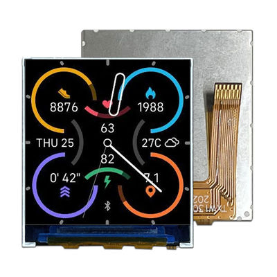 1.3IN 240 X 240 স্কয়ার TFT ডিসপ্লে SPI 4 LANE ইন্টারফেস এলসিডি মনিটর