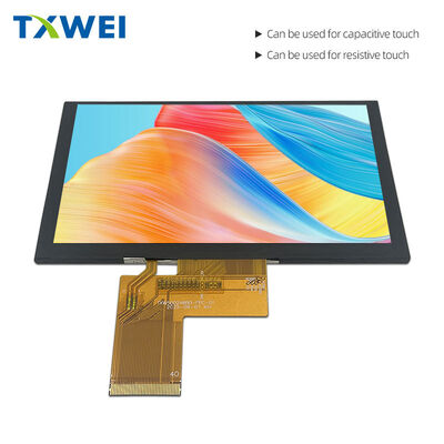 5.0-inch horizontal screen 800*480 resolution RGB interface intelligent magic mirror cabinet LCD display screen medical equipment display