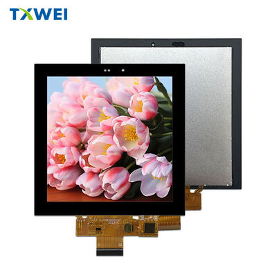 3.95 Inch 720x720 Square TFT LCD Display Module G+G Capacitive Touch 350 nits MIPI Interface
